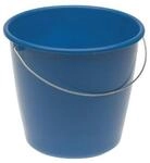 Eimer 10l Ku.farbig sortiert Metallb&uuml;gel Noname 737350