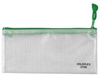 Veloflex Rei&szlig;verschlusstasche 2706000 200x100mm PVC DIN A6 126050900