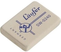 L&Auml;ufer L&auml;ufer Radierer 02400 40x28x7,5mm Kautschuk 317003400
