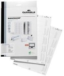 Durable Einsteckschild 142302 30x65mm wei&szlig; 360 St./Pack. 132000001