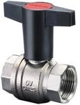 Oventrop OV Knebelgriff-Kugelhahn Optibal PN 16, Messing DN 25, 1Z IG 1077108