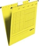 Falken H&auml;ngemappe 80004419 A4 seitlich offen Kraftkarton gelb 122005210