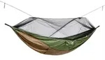 Amazonas Adventure Moskito H&auml;ngematte Thermo braun/gr&uuml;n