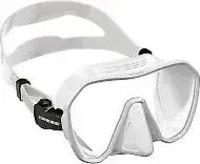 Cressi ADS 443030-UNIT, Cressi Z2 Diving Mask Wei&szlig; White