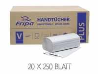 FRIPA Plus natur Papierhandtücher 1lg. ZZ/V 25x23cm