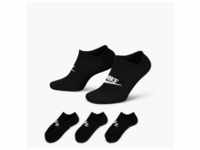 Set mit 3 Paar Socken Nike Everyday Essential Schwarz Unisex - DX5075-010 S