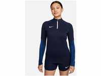 Trainingsoberteil 1/4 Zip Nike Strike 23 Marineblau & Königsblau für Frau -