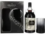 The Kraken Black Spiced 40% Vol. 1l in Geschenkbox mit Glas