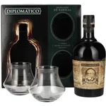 Diplom&aacute;tico SELECCI&Oacute;N DE FAMILIA Rum 43% Vol. 0,7l in Geschenkbox mit 2...