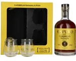 Ron Espero Caribbean Banana & Rum Liqueur 40% Vol. 0,7l in Geschenkbox mit 2...