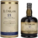 El Dorado 21 Years Old Finest Demerara Rum SPECIAL RESERVE 43% Vol. 0,7l in