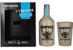 Knut Hansen Dry Gin 42% Vol. 0,5l in Geschenkbox mit Keramiktasse