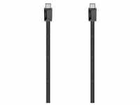 HAMA USB-C auf USB-C Kabel - Ultra-HD-Qualität, 5 Gbit/s, 0,75 m (00200648)