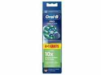 Oral-B Pro CrossAction Aufsteckbürsten – 4+1 Gratis für sauberere Zähne und