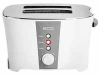ECG ST 818 Toaster - 800 Watt, 7 Bräunungsstufen, Auftau- und Aufwärmfunktion