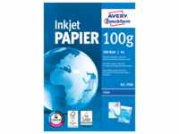 AVERY Zweckform Druckerpapier 2566 – 100 g/m2, A4, Inkjet-Drucker, 500
