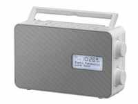 Panasonic DAB+ Radio RF-D30BT weiß – Kompaktes Digitalradio mit Bluetooth