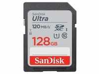 SanDisk SDXC Ultra 128GB (186498) Speicherkarte - Class10, UHS-I, Bis 120 MB/s