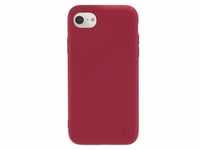 HAMA Cover "Finest Feel" für iPhone 6/6s/7/8/SE 2020, Rot - Edles Rubber-Finish &