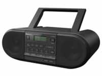 Panasonic RX-D550E Radiorekorder mit CD-Spieler - Kompakte Boom Box im...