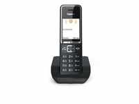 Gigaset COMFORT 550 Schwarz Schnurloses Telefon - Zeitlos-edles Design &