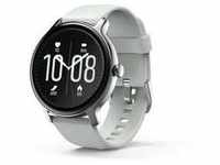 HAMA 178609 Smartwatch "Fit Watch 4910" in Silber – Bluetooth, Herzfrequenz,