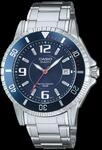 CASIO Timeless Collection Uhr MTD-1053D-2AV | Blau, Hellblau/Silber