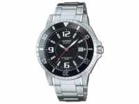 CASIO Timeless Collection Uhr MTD-1053D-1AV | Schwarz/Silber