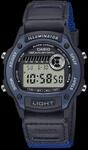 CASIO Timeless Collection Uhr W-220HF-2AV | Blau, Hellblau/Schwarz