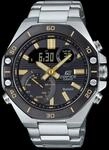 CASIO EDIFICE Uhr ECB-10DB-1A9 | Unisex | Schwarz/Silber
