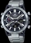 CASIO EDIFICE Uhr ECB-2000D-1A | Unisex | Silber/Schwarz