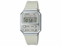 CASIO Vintage Uhr A100WEF-8A | Silber