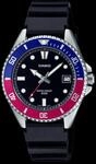 CASIO Timeless Collection Uhr MDV-10-1A2V | Rot/Blau, Hellblau/Silber