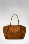 Allegra Wildleder Tote Tasche