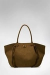Allegra Wildleder Tote Tasche