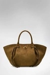 Allegra Wildleder-Handtasche