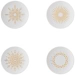 Rosenthal TAC Festive Celebration Set 4 Teller flach 10 cm