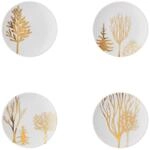 Rosenthal TAC Festive Celebration Set 4 Teller flach 10 cm