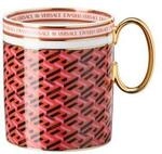Versace La Greca Signature Red Becher mit Henkel