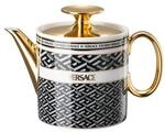 Versace La Greca Signature Black Teekanne 2 Pers.