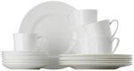 Rosenthal Jade Bone China Wei&szlig; Kaffeeset 18-tlg.