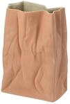 Rosenthal T&uuml;tenvase Hellbraun Vase 28 cm