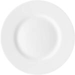 Rosenthal Jade Bone China Weiss Fr&uuml;hst&uuml;cksteller 23 cm Fahne