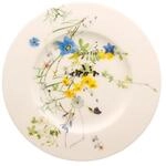 Rosenthal Brillance Bone China Fleurs des Alpes Fr&uuml;hst&uuml;cksteller 19 cm Fahne