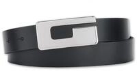 Bernd G&ouml;tz 3cm Damen Softleder Koppelg&uuml;rtel schwarz