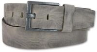 Bernd G&ouml;tz 4,5 cm Walklederg&uuml;rtel gepr&auml;gt Taupe