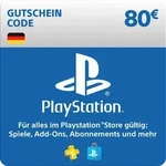Sony PlayStation Store Guthaben 80 Euro / PSN