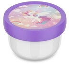 Mepal Campus Fruchtbox 300 ml mit Gabel - Unicorn Glow