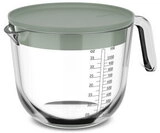 Mepal Messbecher Chef It Glas 1000 ml mit Deckel - Nordic sage