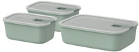 Mepal EasyClip Set Frischhaltedose 3-teilig (2x 700 ml + 1500 ml) - Nordic sage
